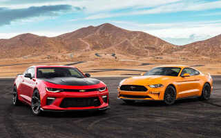 Сравнение Chevrolet Camaro и Ford Mustang — лучший маслкар