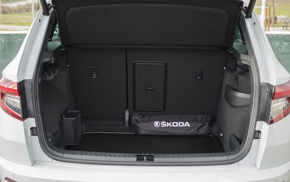 Багажник кроссовера Skoda Karoq