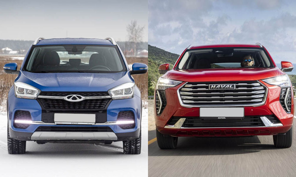 Chery Tiggo 4 и Haval Jolion