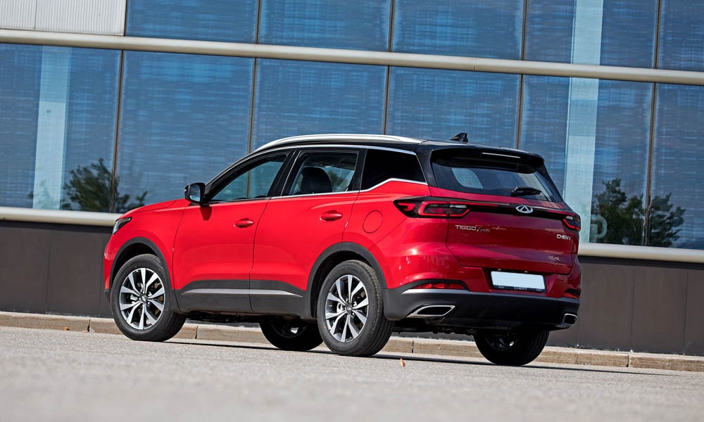 Chery Tiggo 7 сзади