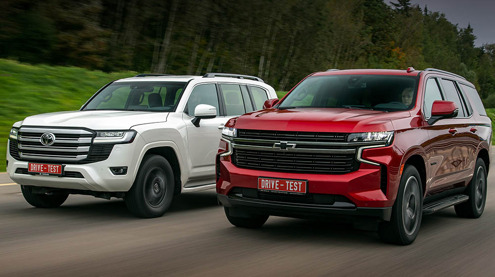 Chevrolet Tahoe и Toyota Land Cruiser
