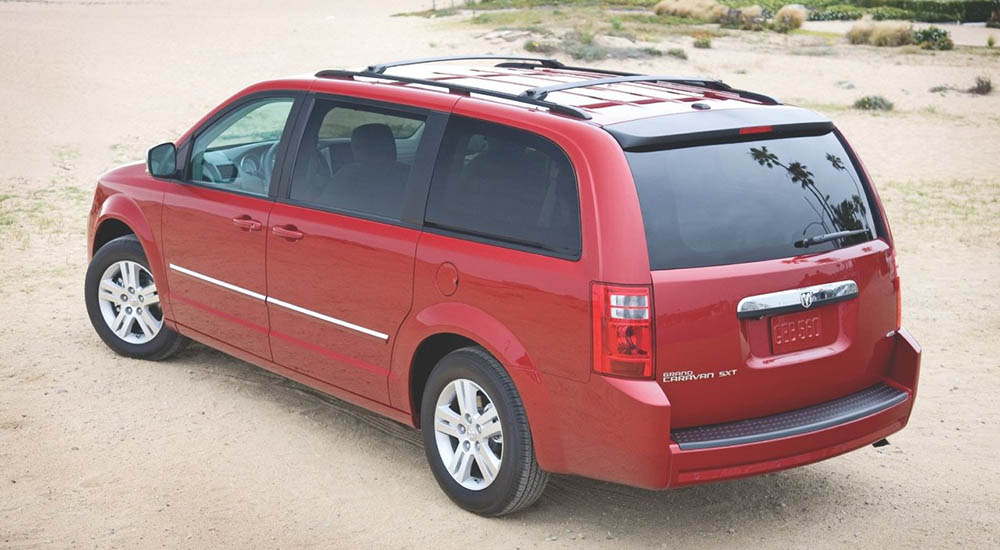 Dodge Caravan V сзади