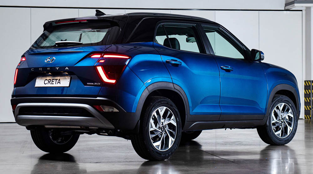 Hyundai Creta сзади