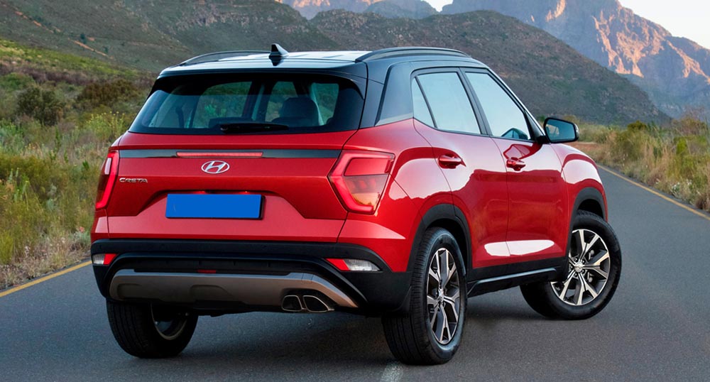 Hyundai Creta сзади
