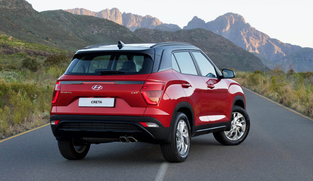 Hyundai Creta сзади