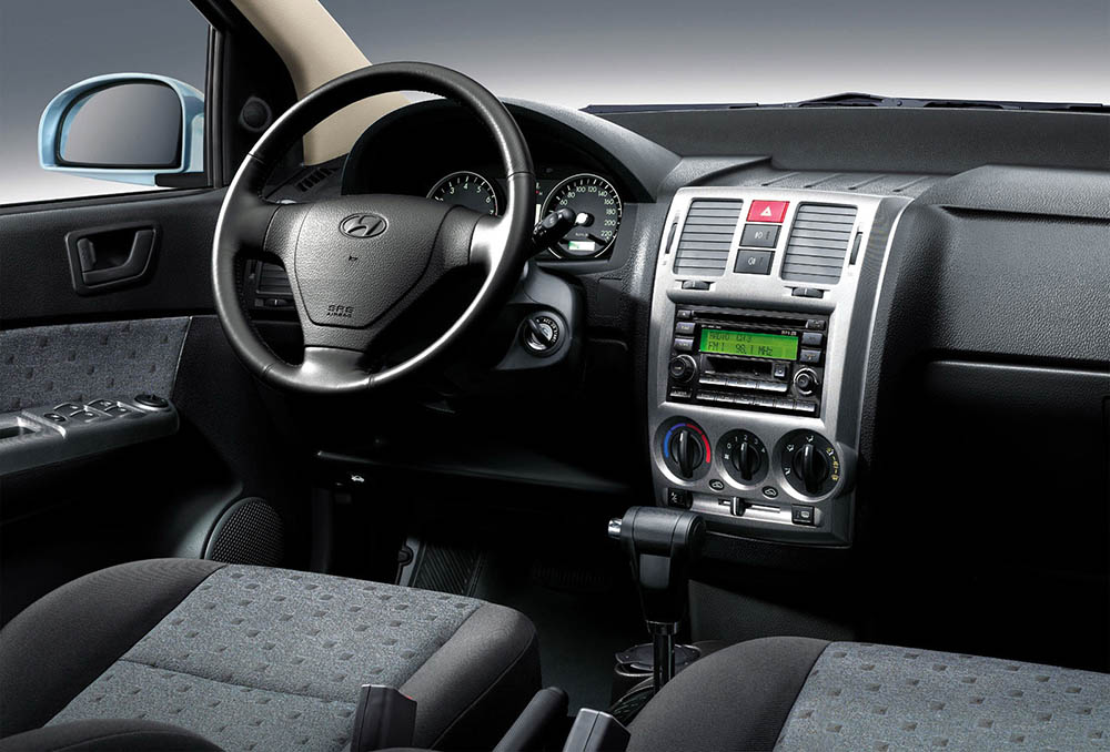 Hyundai Getz внутри