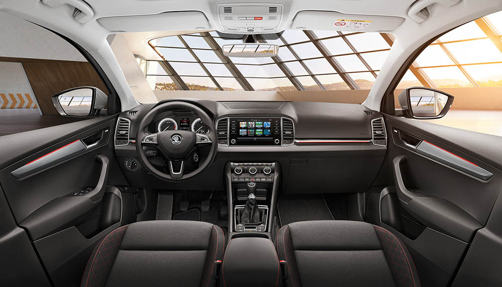 Интерьер Skoda Karoq