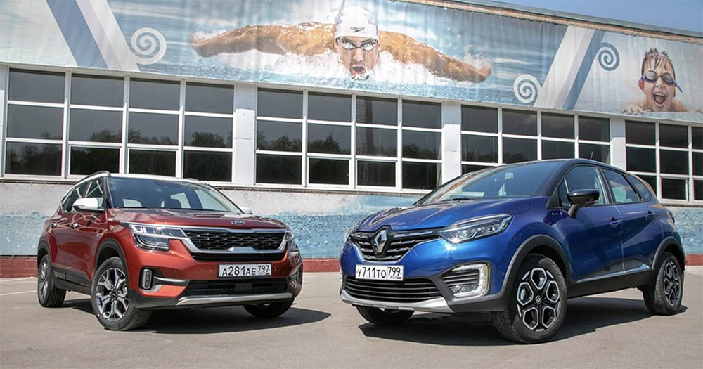 Kia Seltos и Renault Kaptur