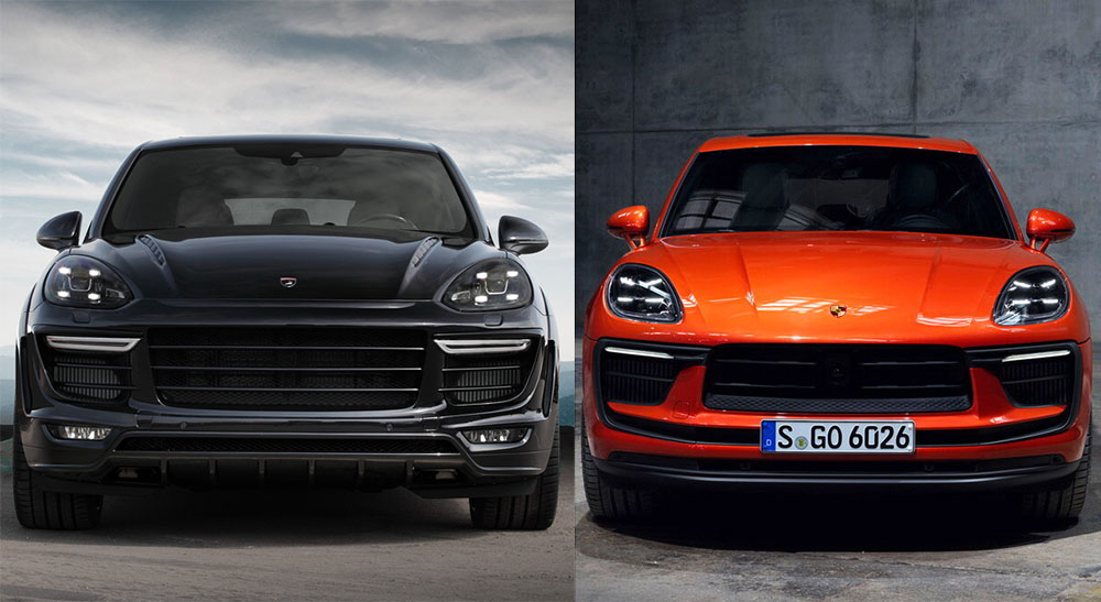 Кроссоверы Porsche Cayenne и Porsche Macan