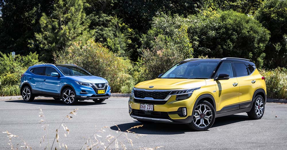 Nissan Qashqai и Kia Seltos