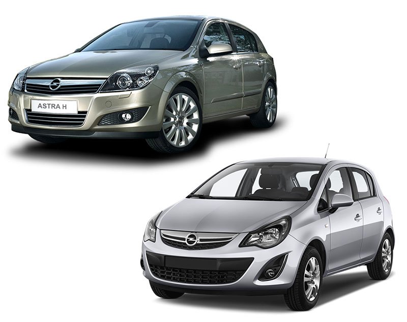 Сравнение Opel Astra и Opel Corsa