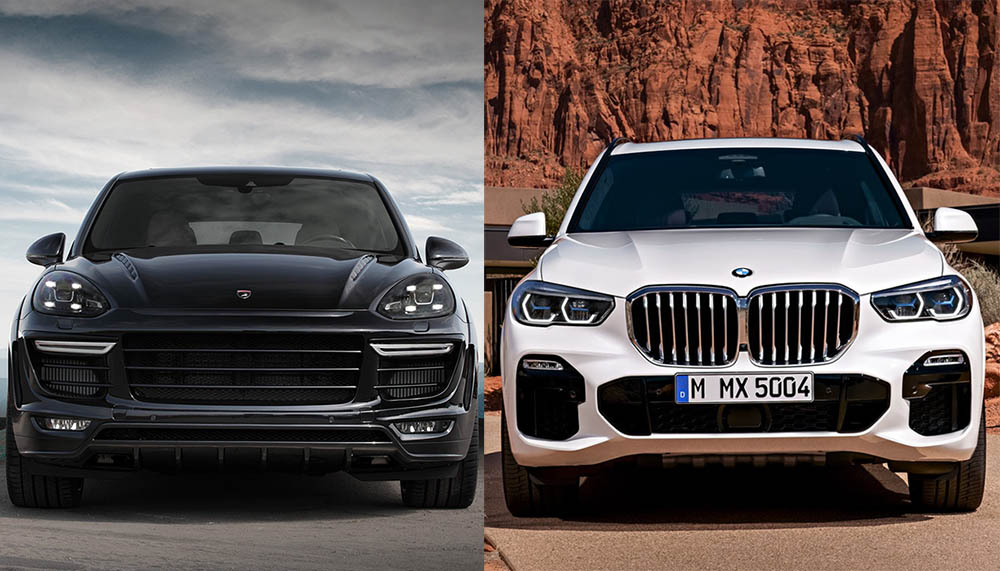 Porsche Cayenne и BMW X5