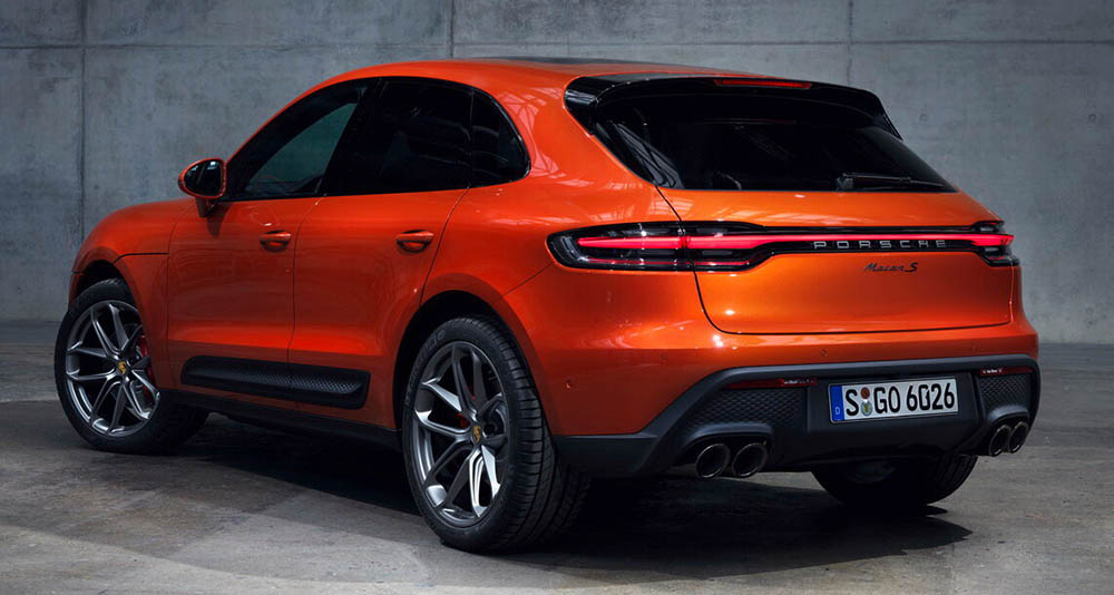 Porsche Macan сзади