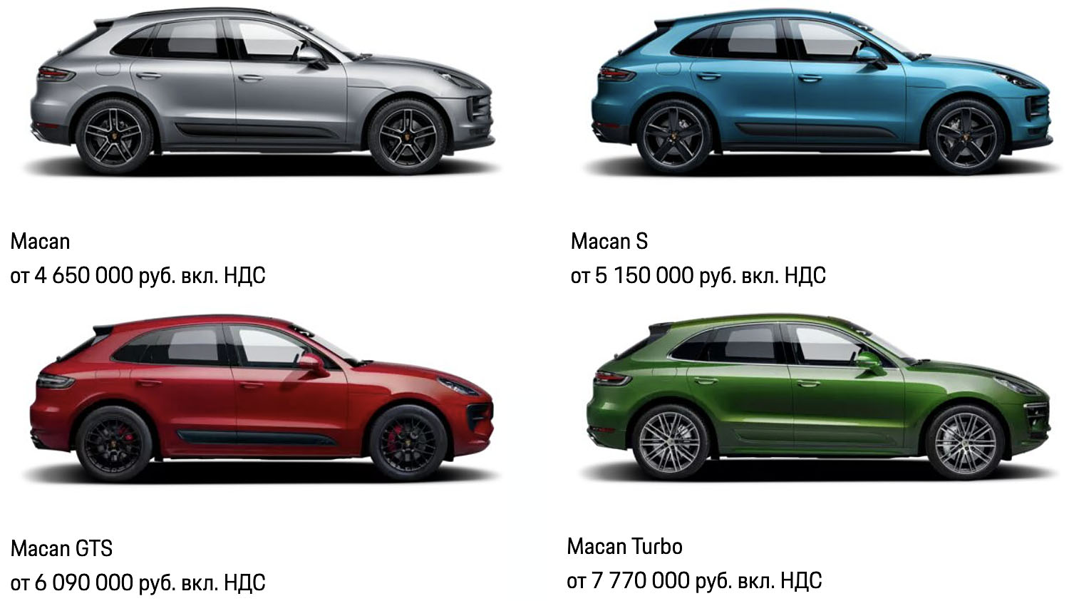 Прайс Porsche Macan