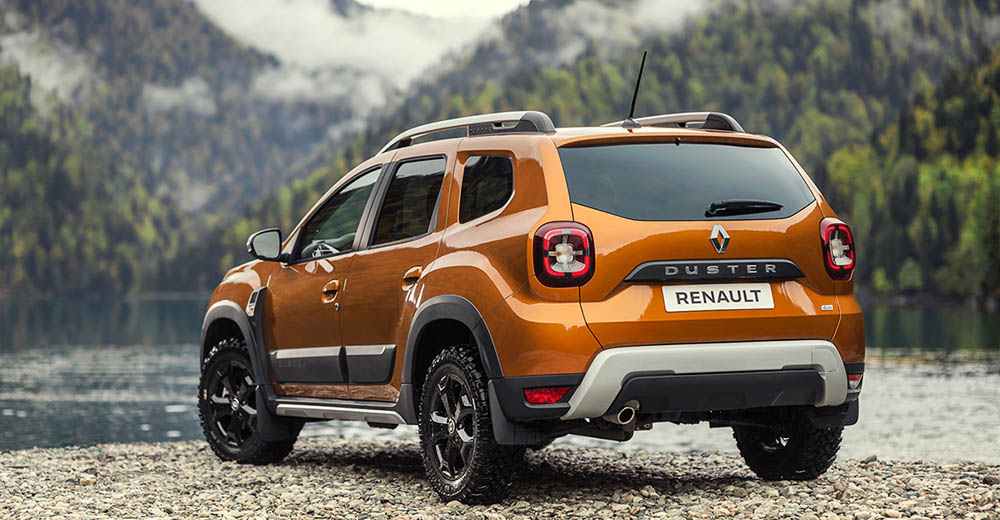 Renault Duster сзади
