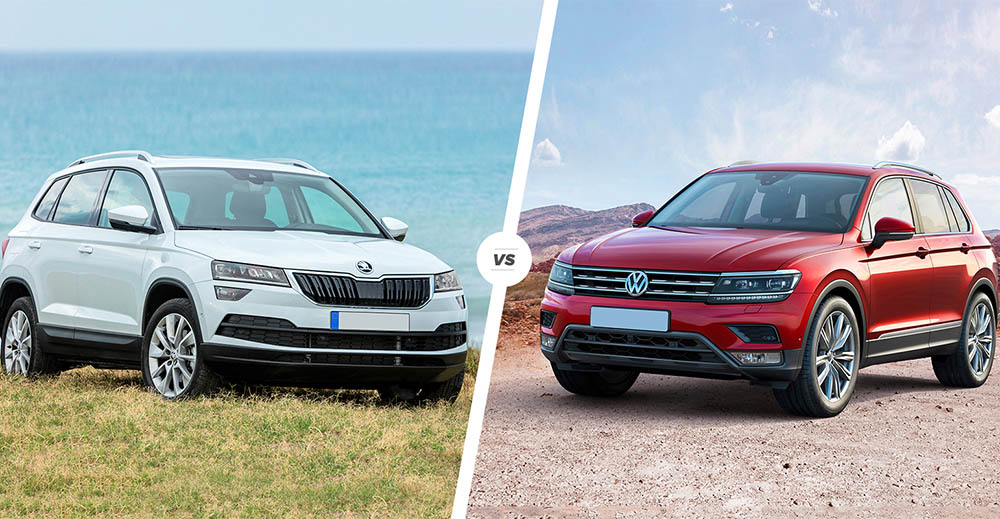 Skoda Karoq и Volkswagen Tiguan
