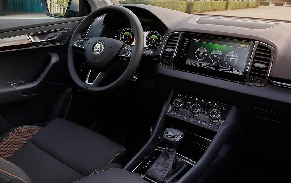 Skoda Karoq внутри