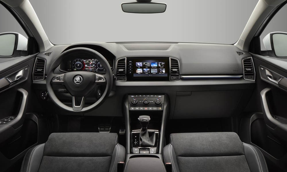 Skoda Karoq внутри
