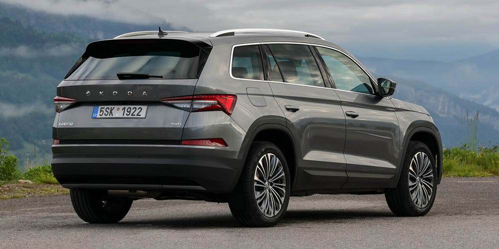 Skoda Kodiaq сзади