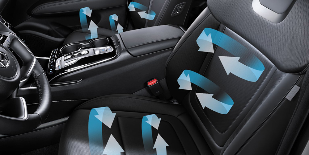 Вентиляция в Hyundai Tucson
