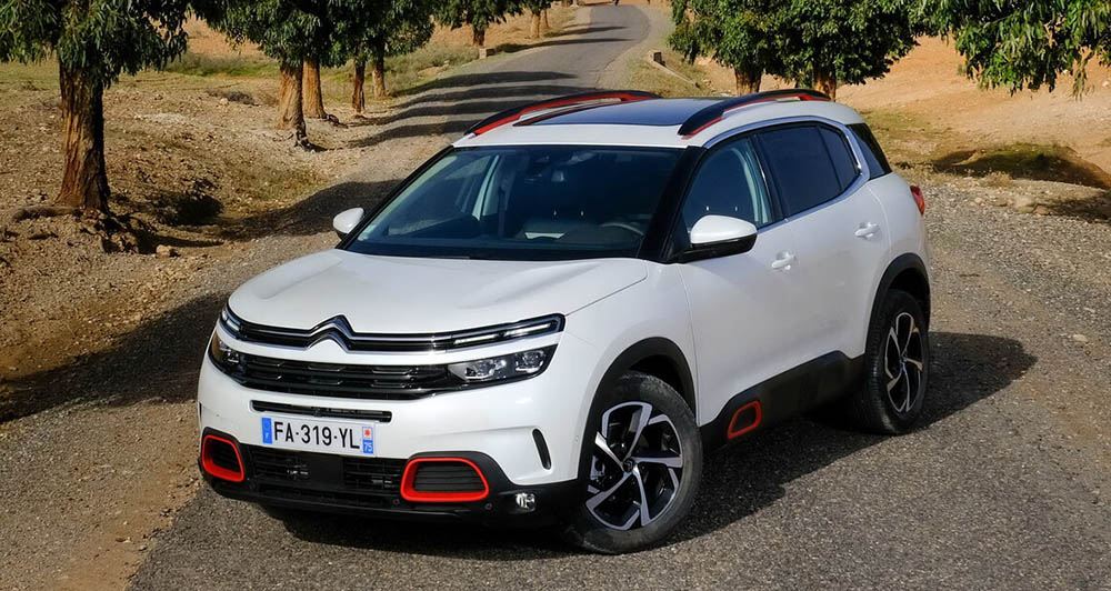 Вид Citroen C5 Aircross
