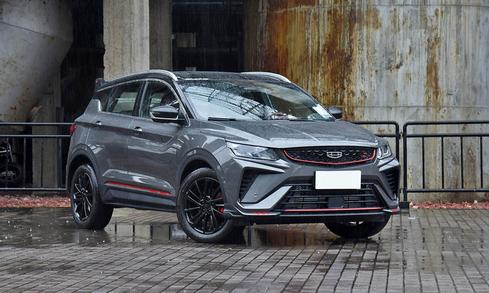 Вид Geely Coolray