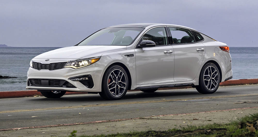 Вид Kia Optima