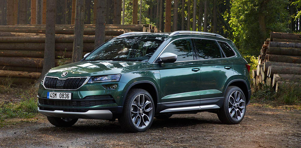 Вид Skoda Karoq