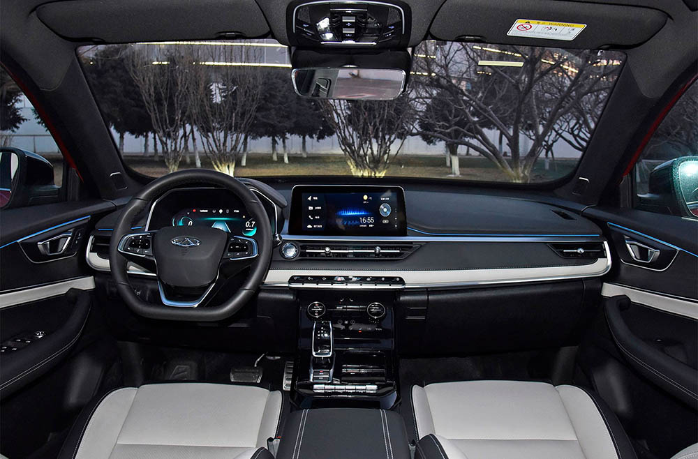 Внутри Chery Tiggo 7