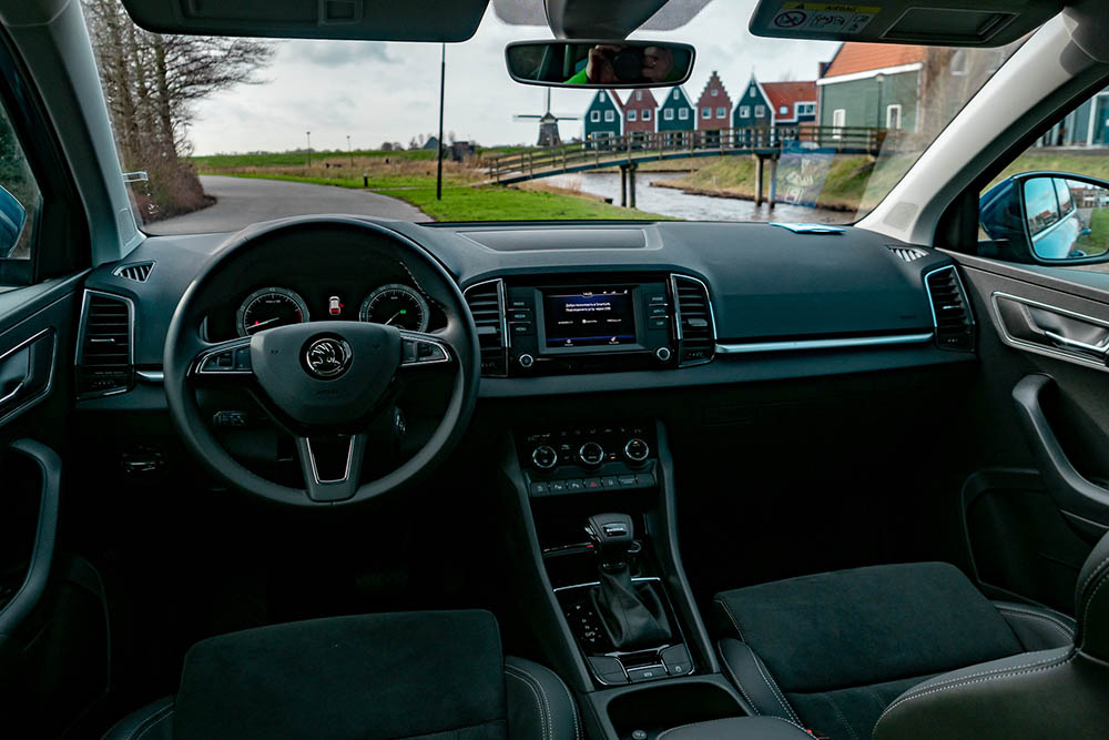 Внутри Skoda Karoq