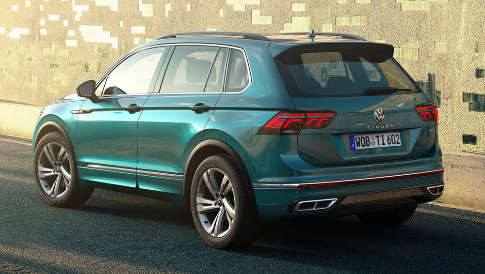 Volkswagen Tiguan сзади