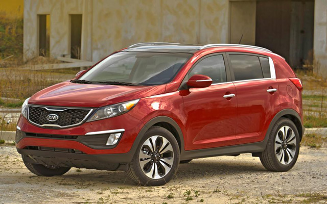 Внешний вид автомобиля KIA Sportage