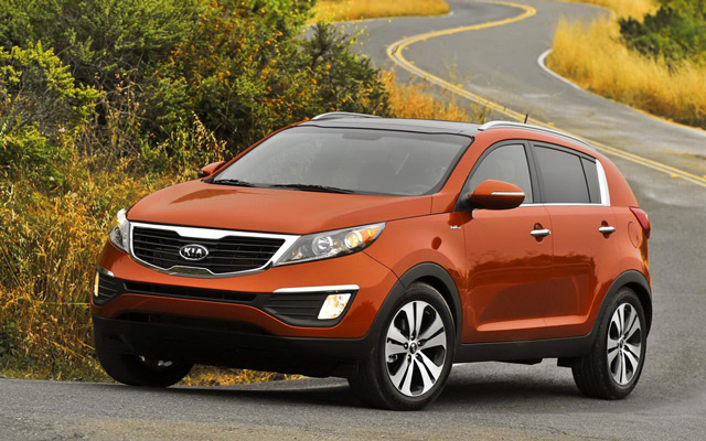 Внешний вид автомобиля Kia Sportage