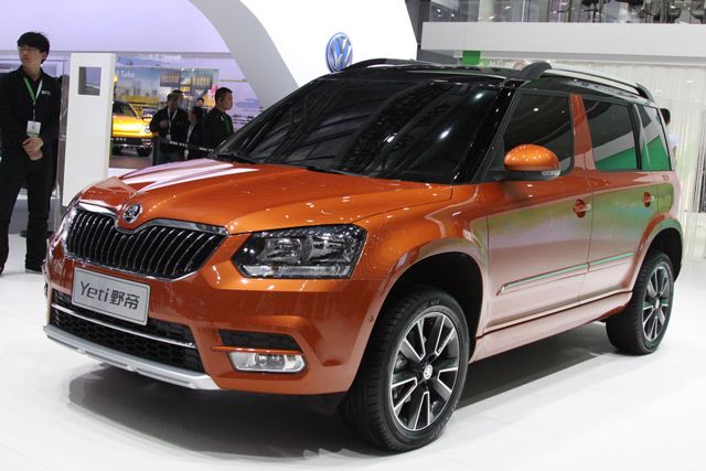 Внешний вид Skoda Yeti