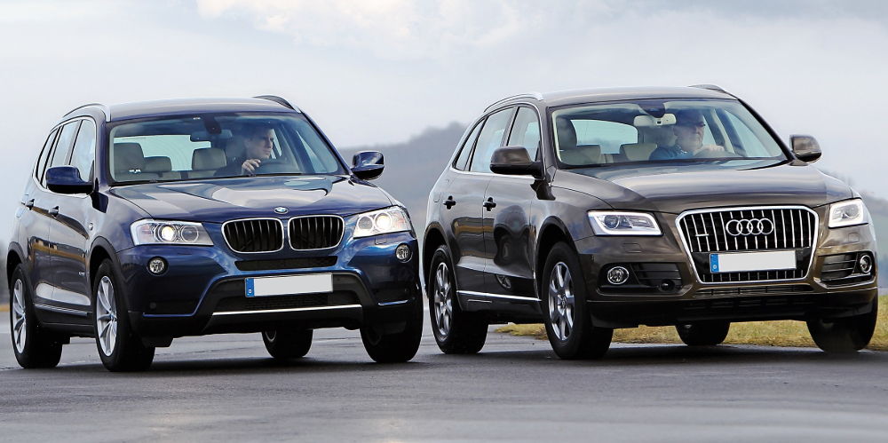 Audi Q5 и BMW X3