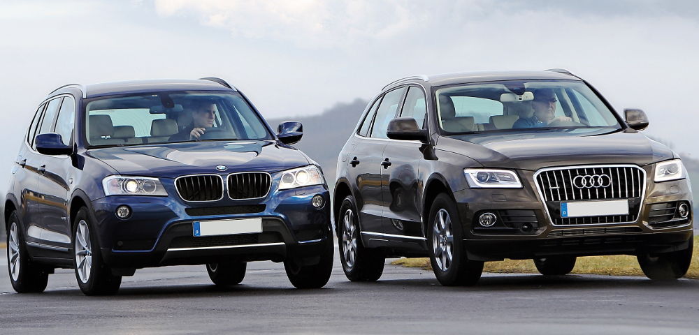 Audi Q5 и BMW X3