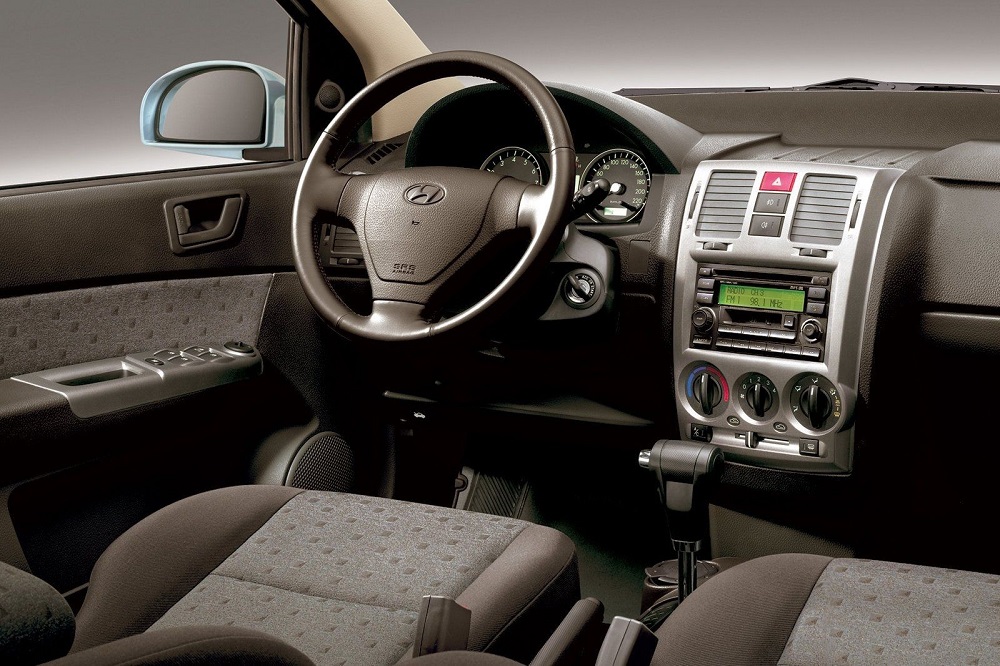 Hyundai Getz салон изнутри