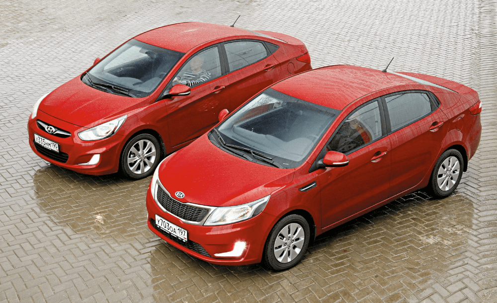Hyundai Solaris и KIA RIO