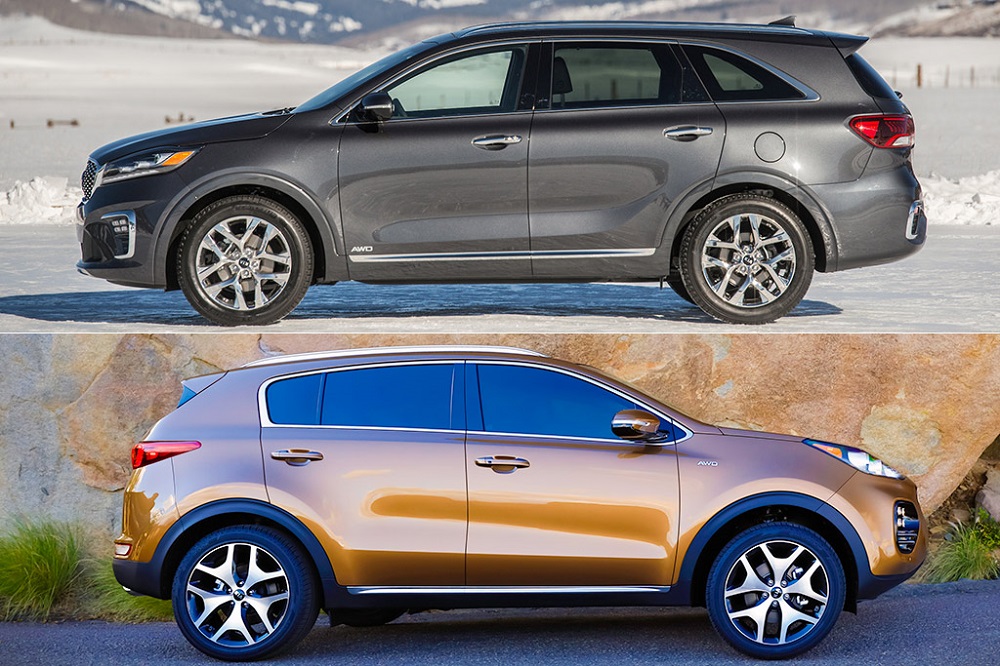 Kia Sorento i Kia Sportage