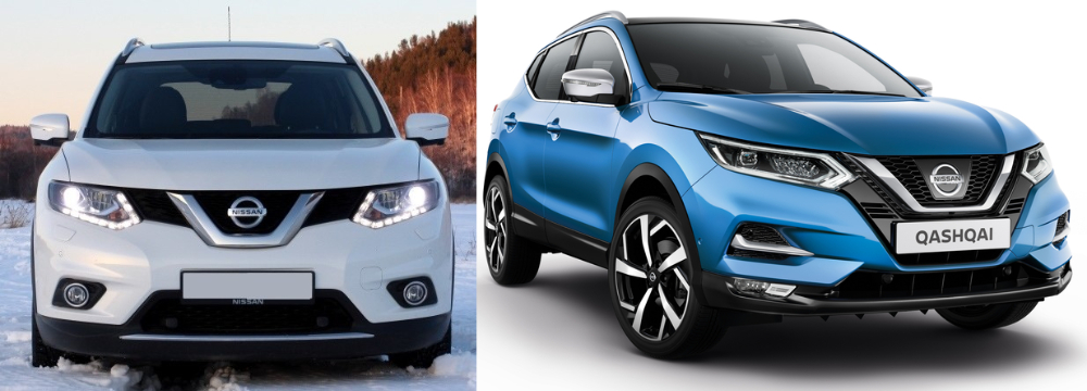 Nissan Qashqai и Terrano