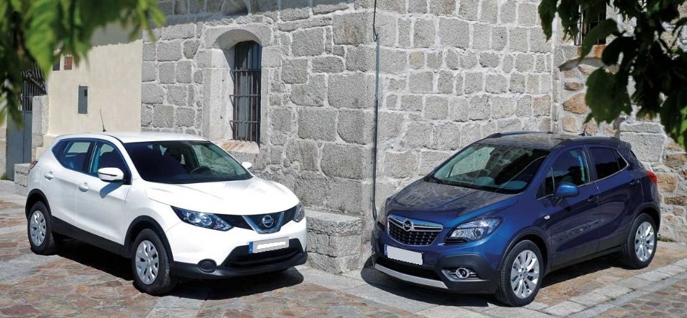 Opel Mokka и Nissan Qashqai