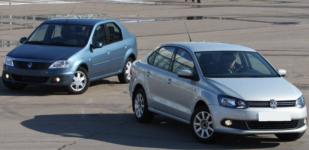 Renault Logan Volkswagen Polo