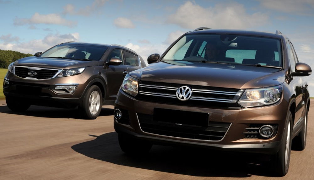Tiguan и Sportage