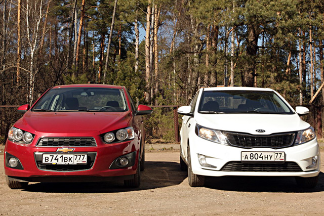 Chevrolet Aveo и KIA Rio KIA Rio и Chevrolet Aveo - на что же способны обновлённые версии этих автомобилей