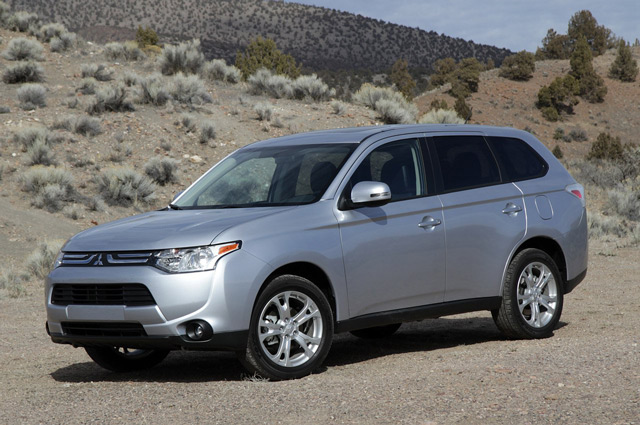 Внешний вид автомобиля Mitsubishi Outlander