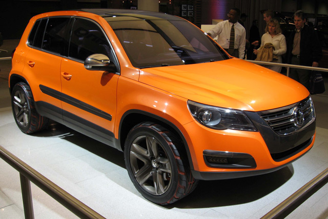 Внешний вид автомобиля Volkswagen Tiguan