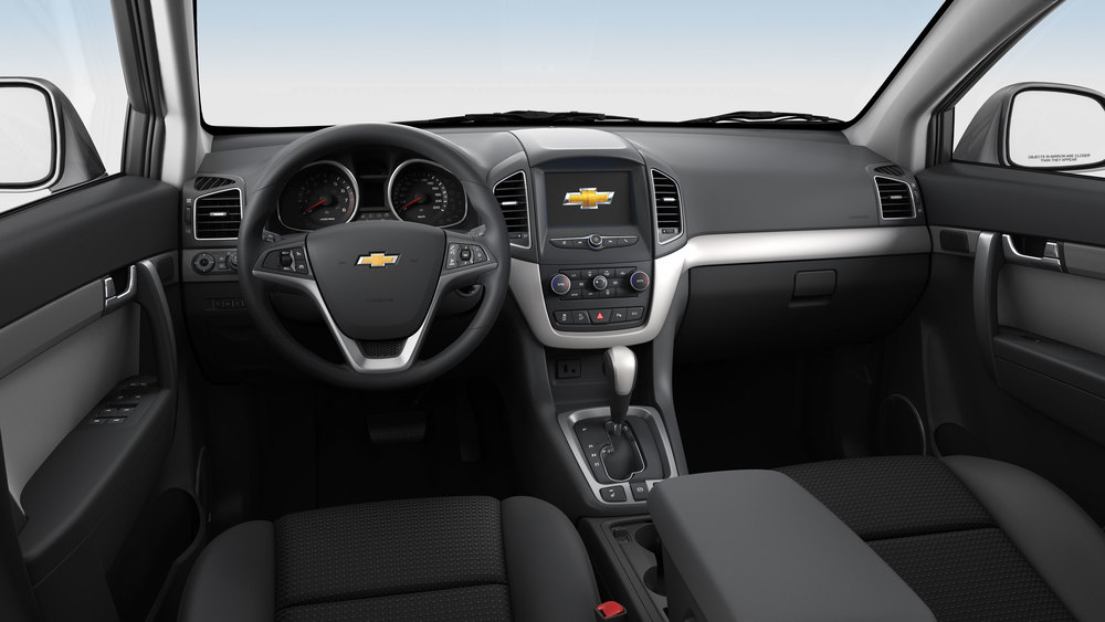 Салон Chevrolet Captiva Chevrolet Captiva салон серый
