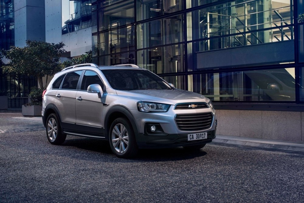 Chevrolet Captiva Chevrolet Captiva серый цвет