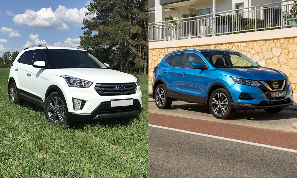 Что выбрать Hyundai Creta и Nissan Qashqai 