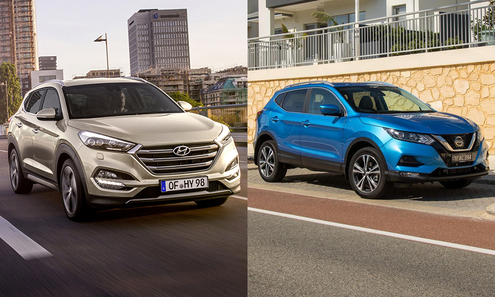 Что выбрать Nissan Qashqai или Hyundai Tucson 